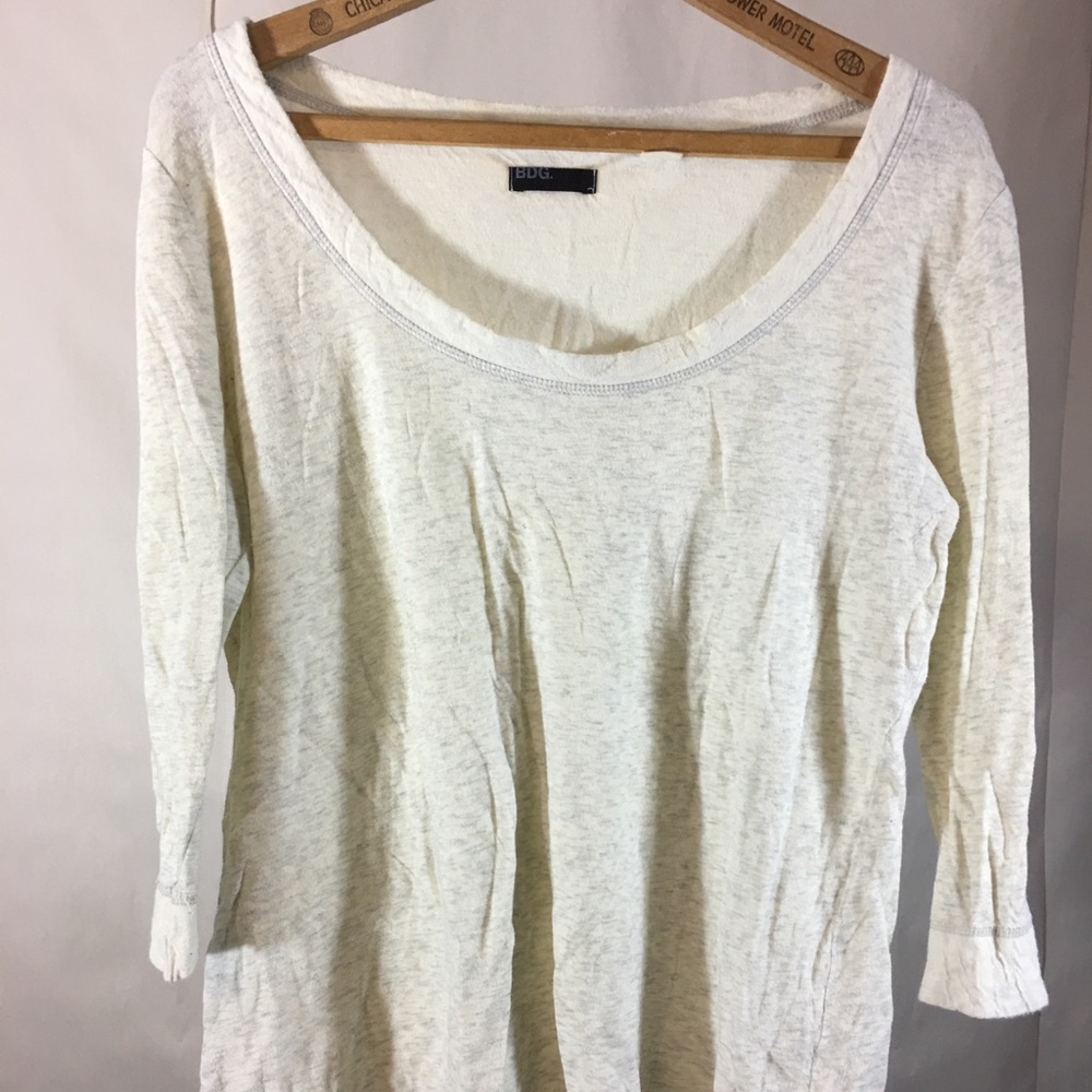BDG off white shirt L
